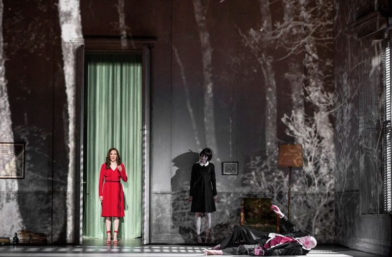 Szenenfoto aus Il Viaggio, Dante, Opéra national de Paris 2025