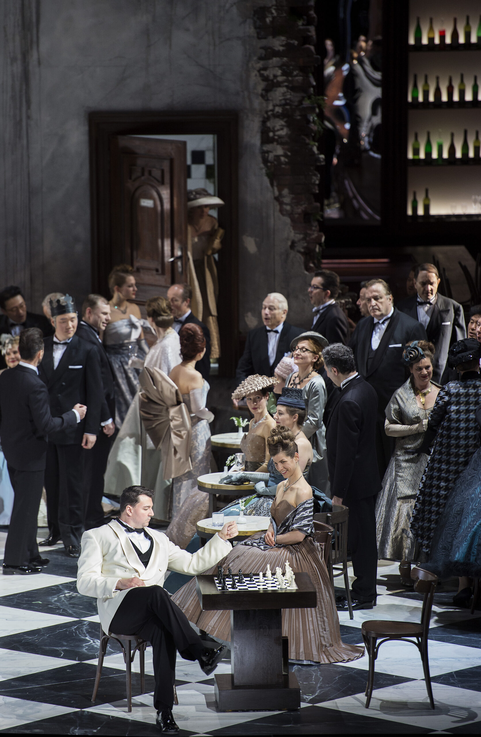 Szenenfoto aus Euryanthe an der Oper Frankfurt, 2015