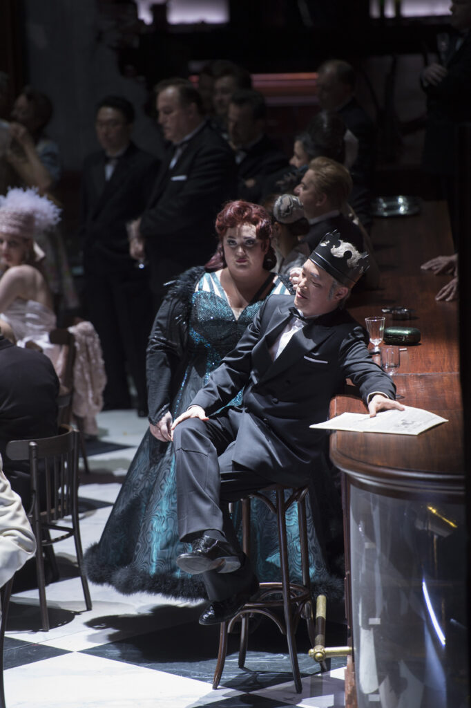 Szenenfoto aus Euryanthe an der Oper Frankfurt, 2015